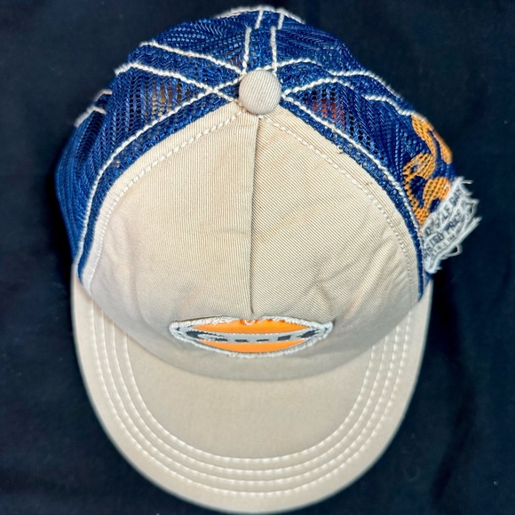 Gulf Gasoline, stitched, snap back, trucker hat - Picture 2 of 6